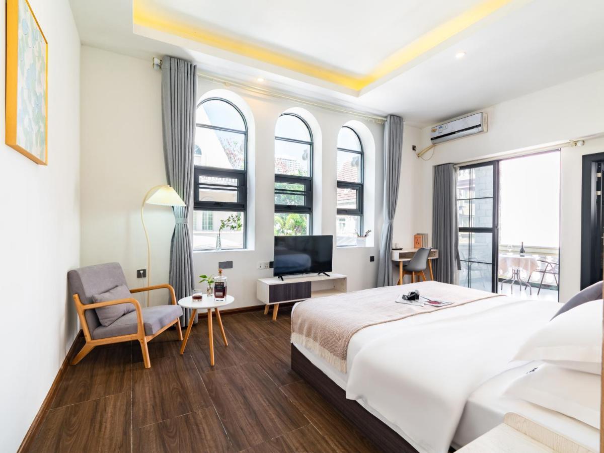 Beihai Silver Beach Yintai Time Seaview Villa Hotel Exteriör bild